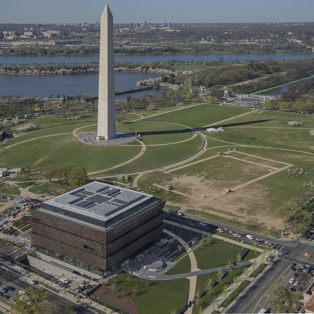 Washington Monument Old Sky View