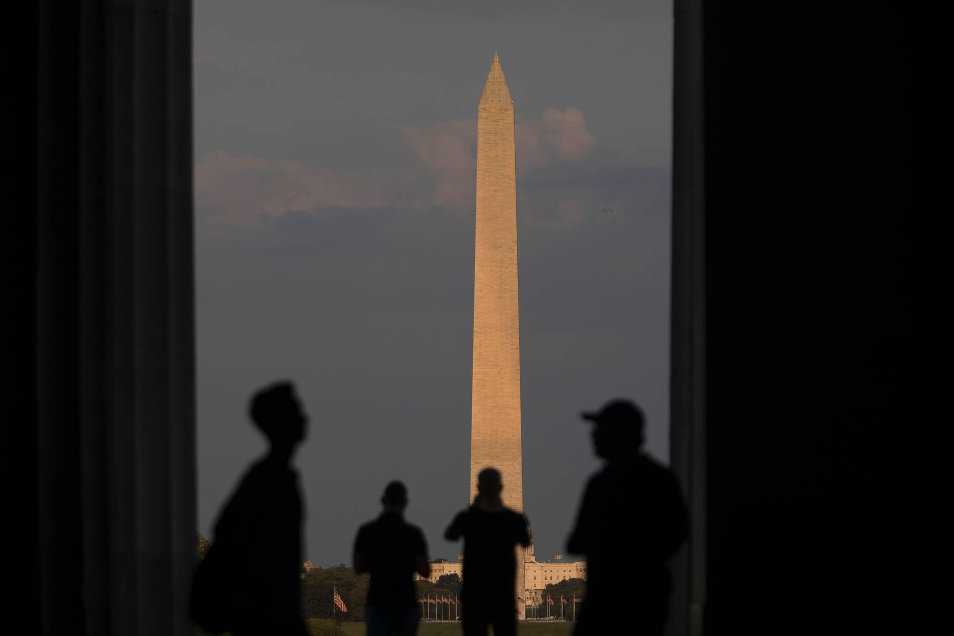 Washington Monument Sunset