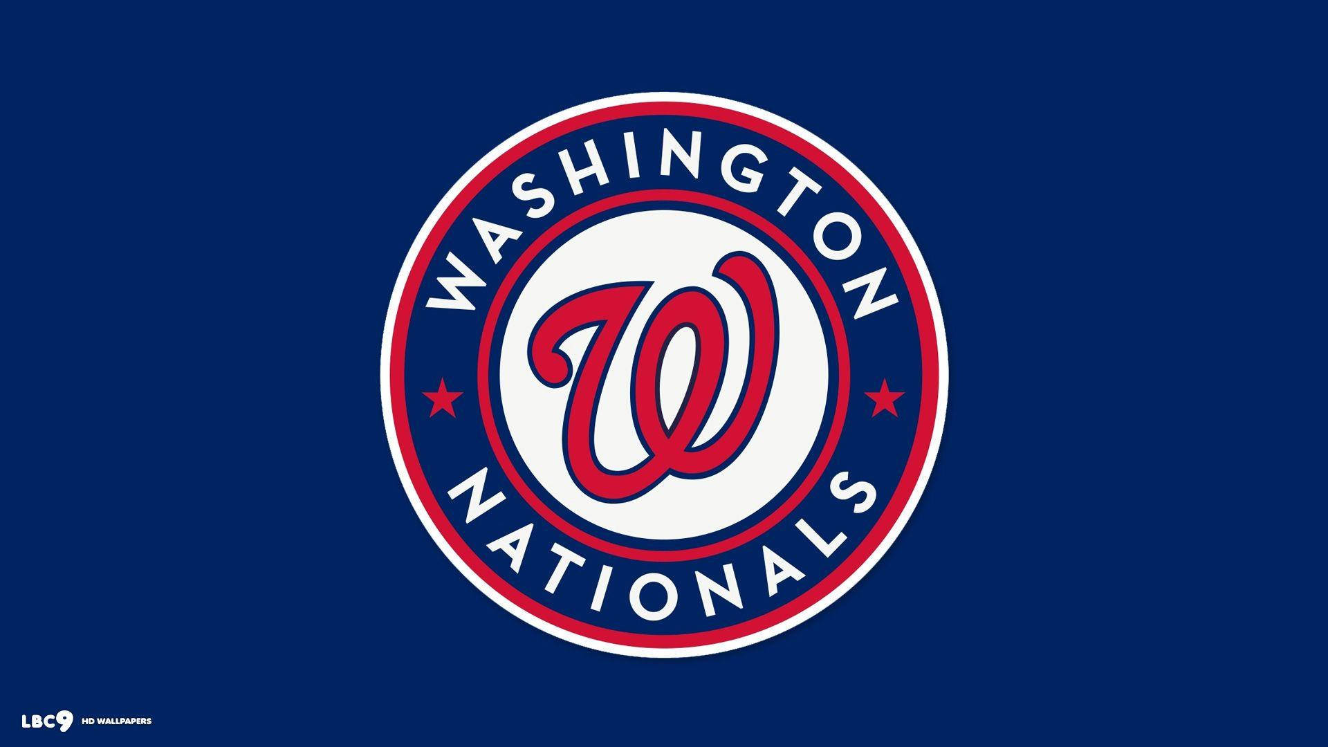 Washington Nationals Circle Logo Background