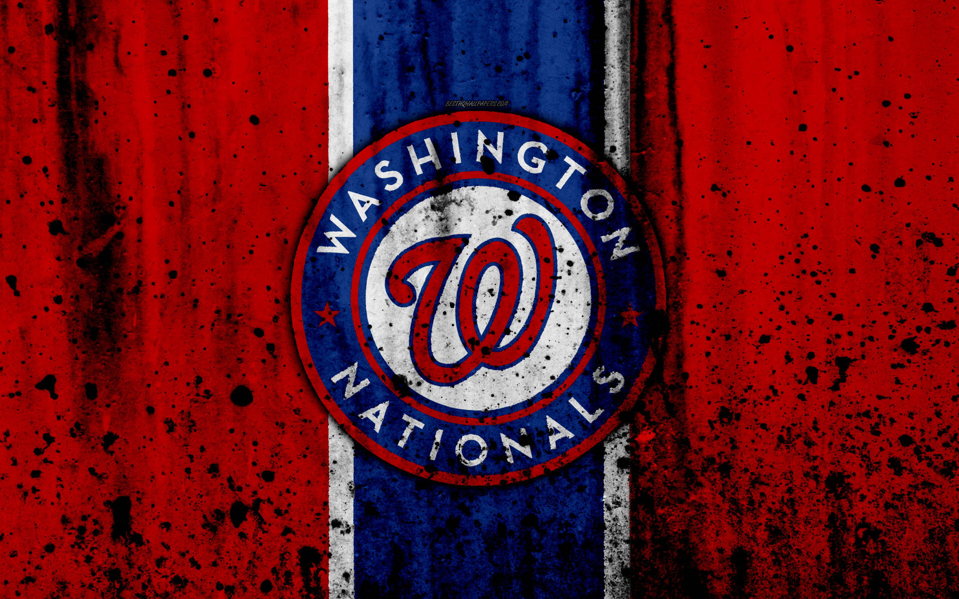 Washington Nationals Rugged Edit Background