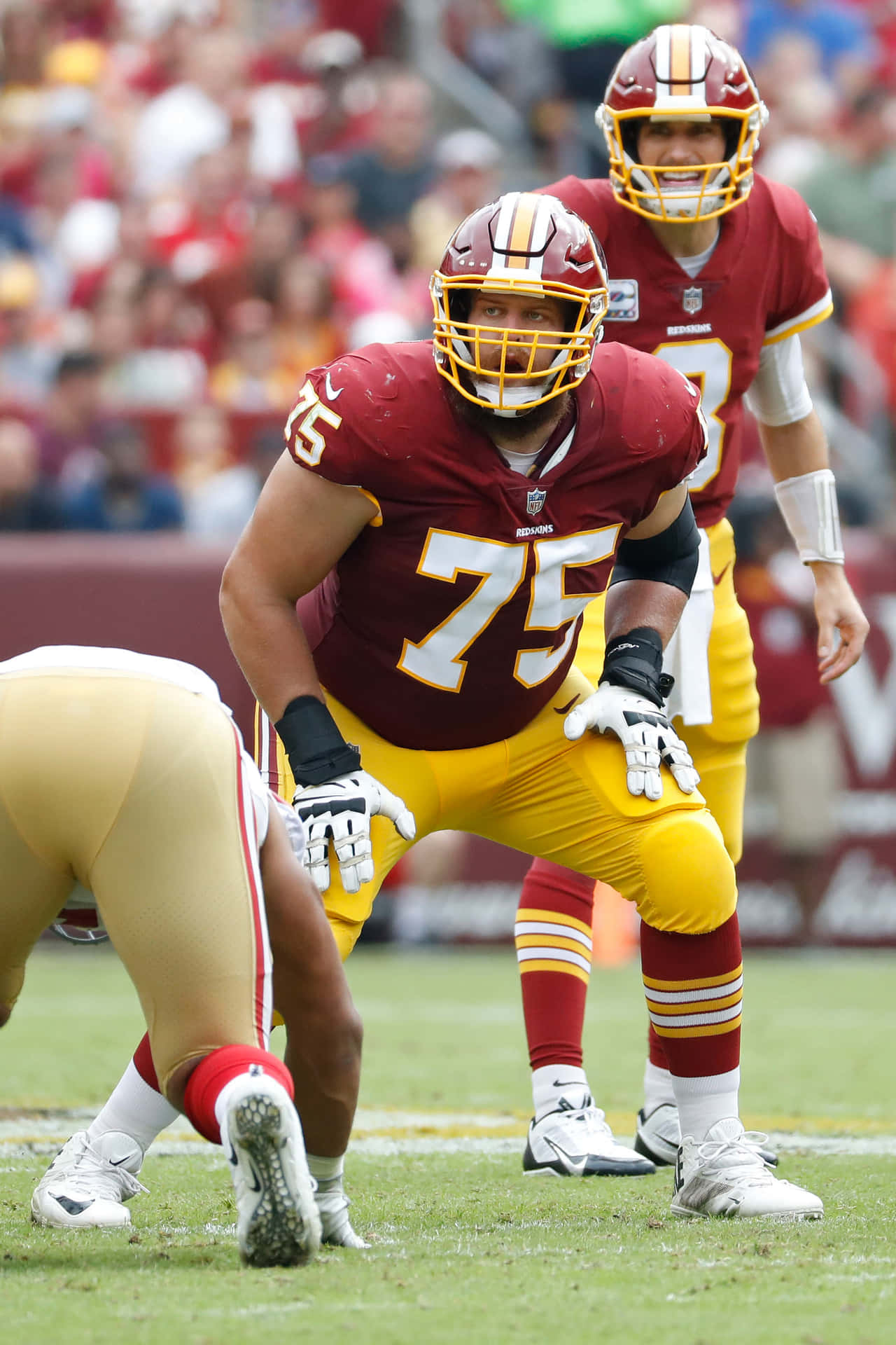 Washington Redskins Offensive Tackle Brandon Scherff 2015 Background