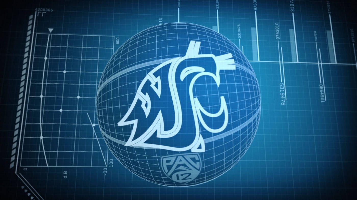 Washington State University Blue Cougars Logo Background