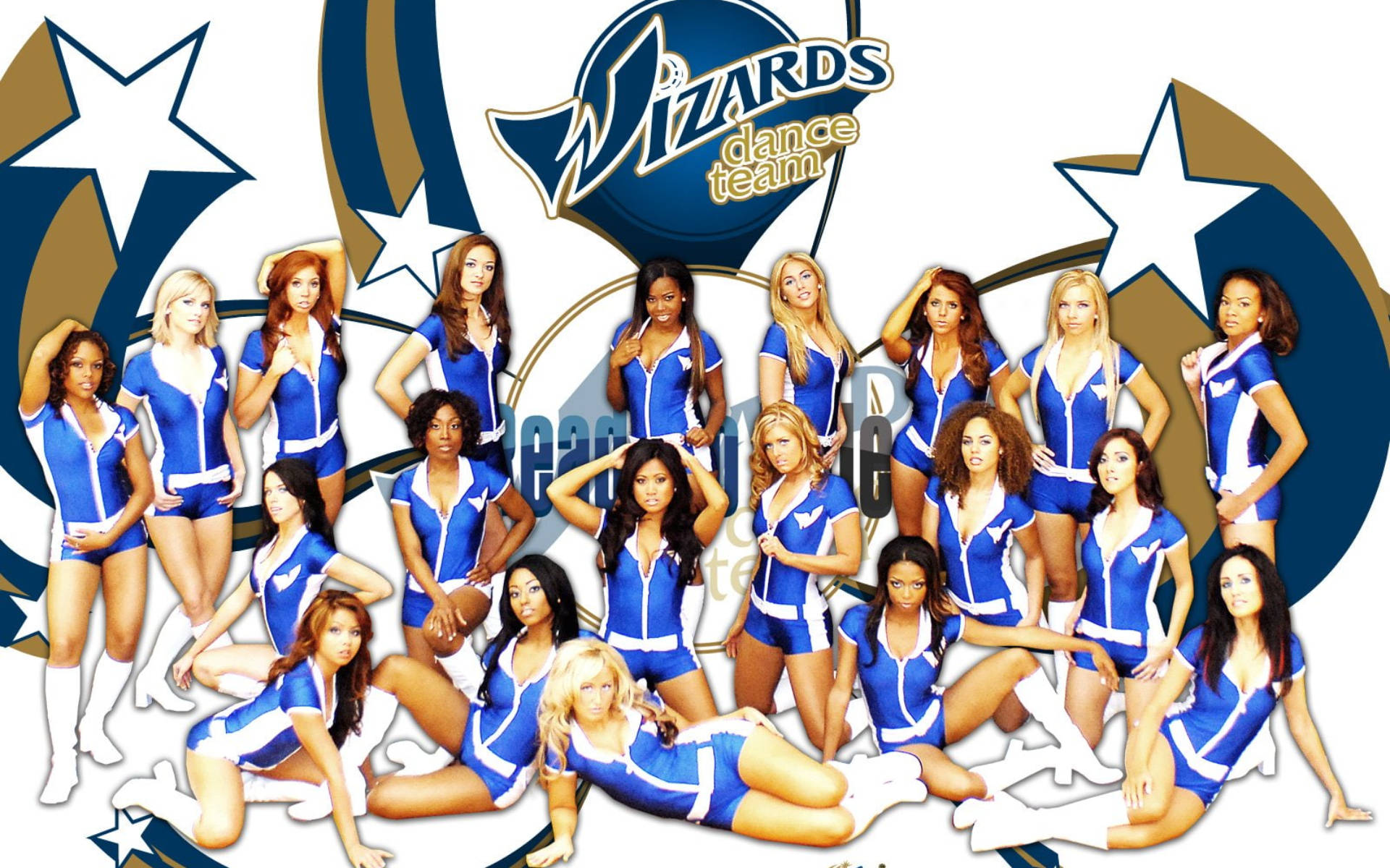 Washington Wizards Dance Team Cover Background