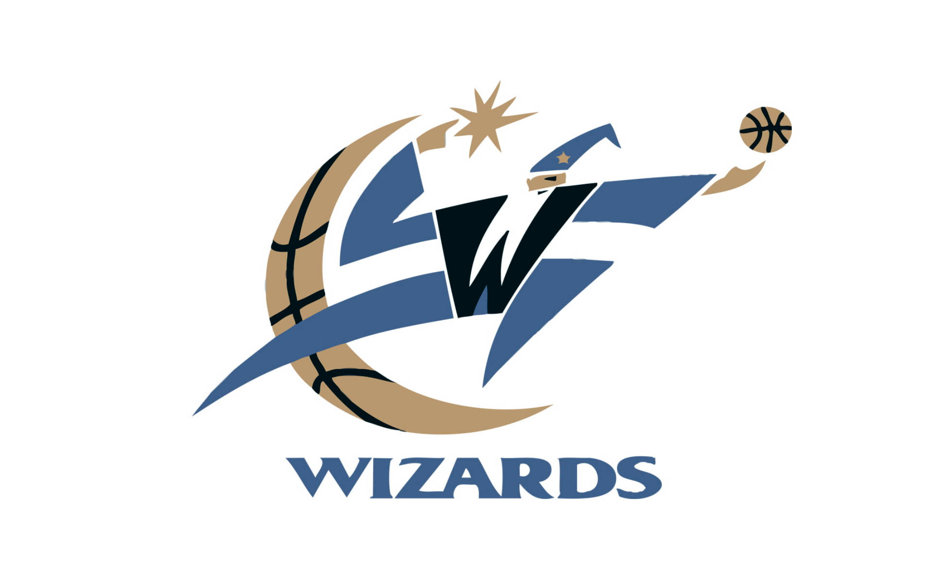 Washington Wizards Logo In White Background