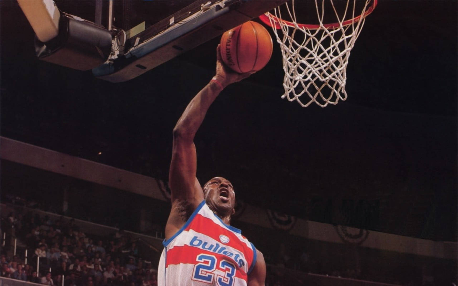 Washington Wizards Michael Jordan Dunk Background