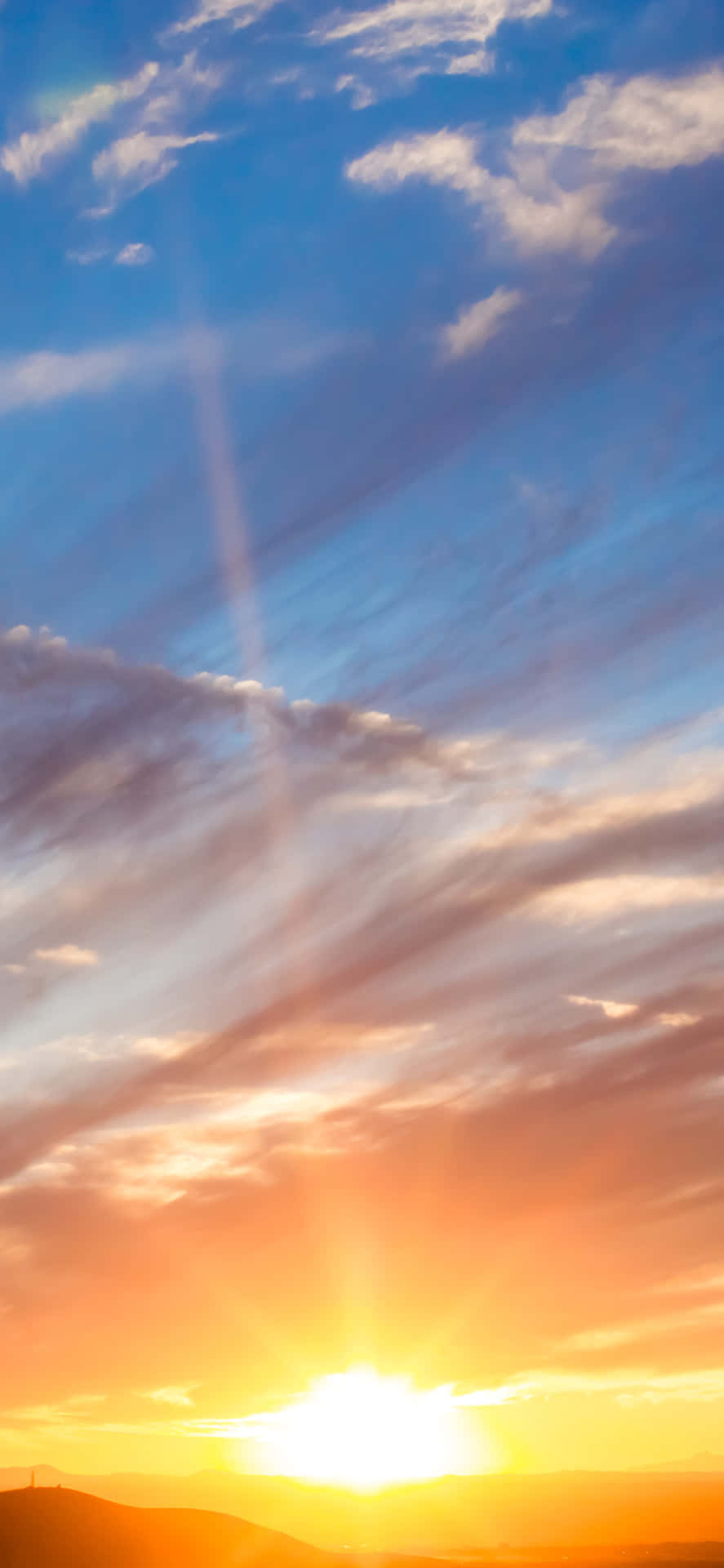 Watch An Amazing Sunrise On Your Iphone Background