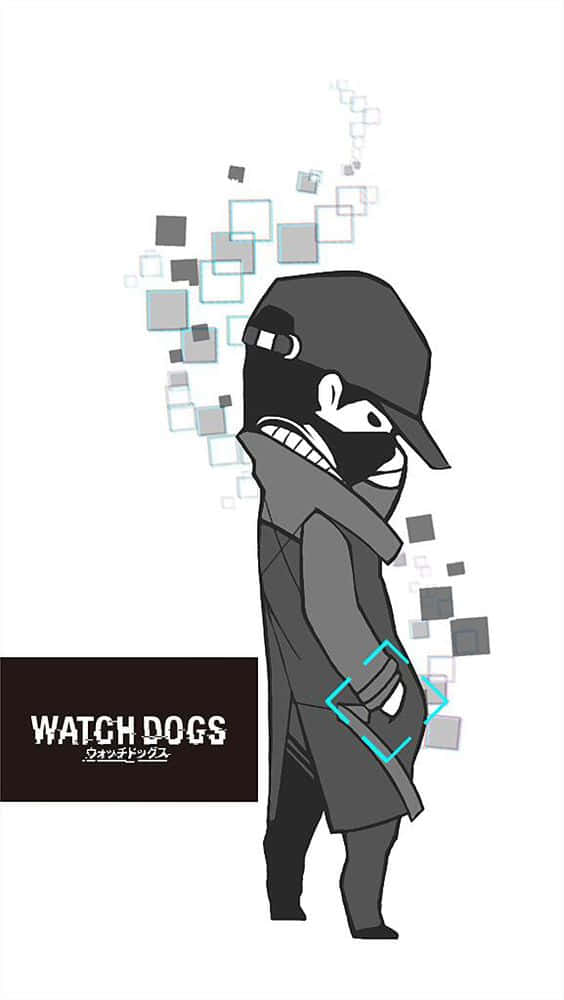 Watch Dogs Iphone Chibi Aiden Pierce