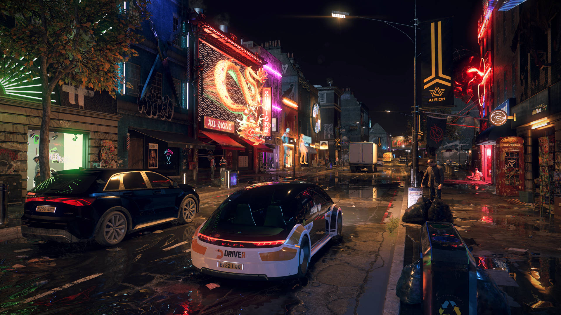 Watch Dogs Road 8k Gaming Background