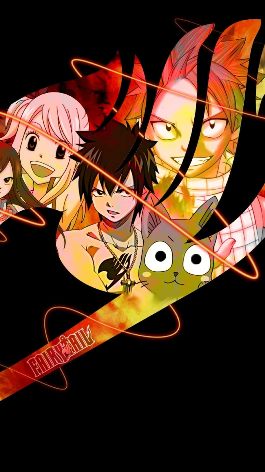 Watch The Adventures Of Lucy And Her Magical Friends Unfold On Your Phone! Background