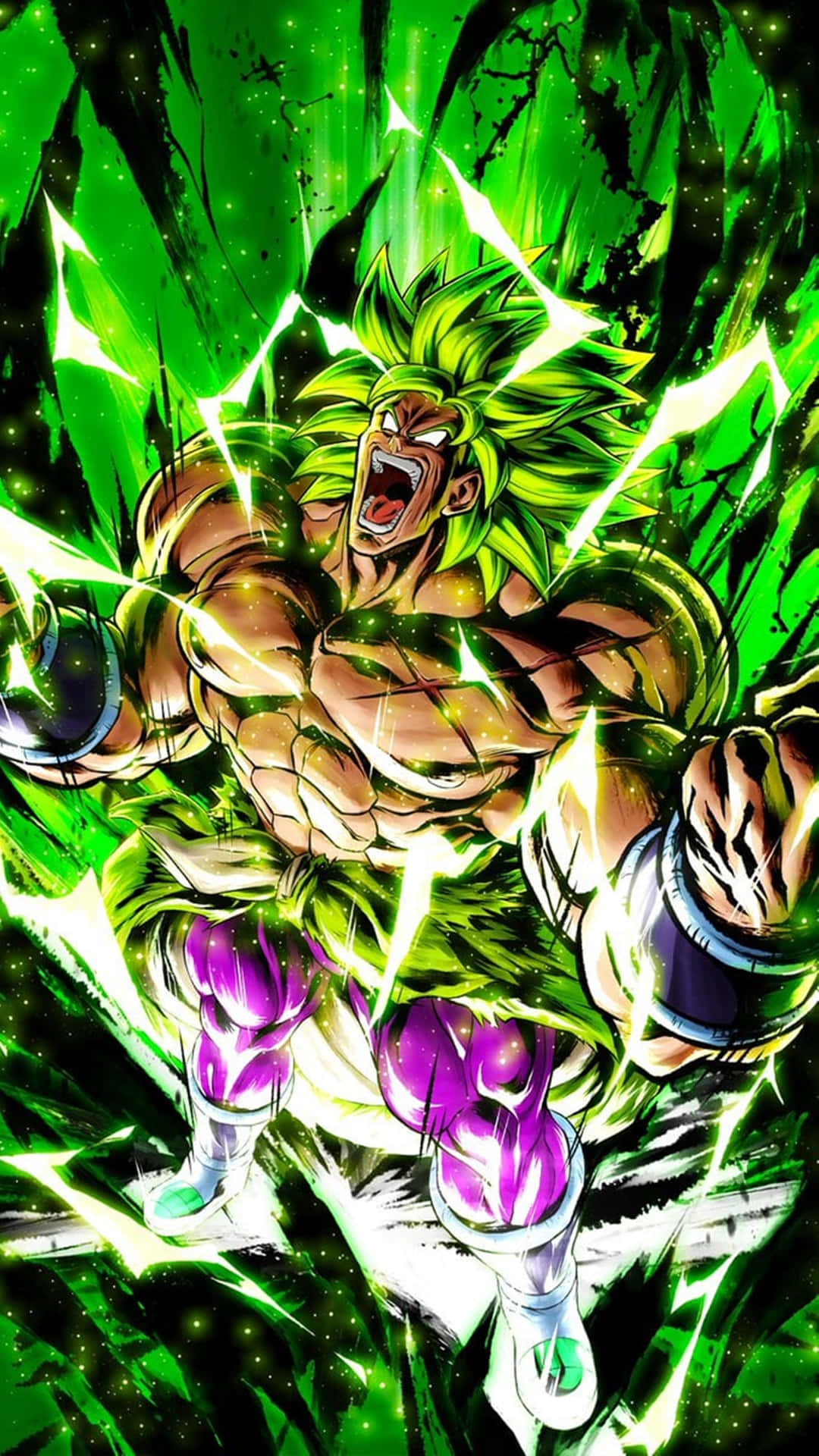 Watch The Incredible Power Of Broly Unleashed In 4k! Background