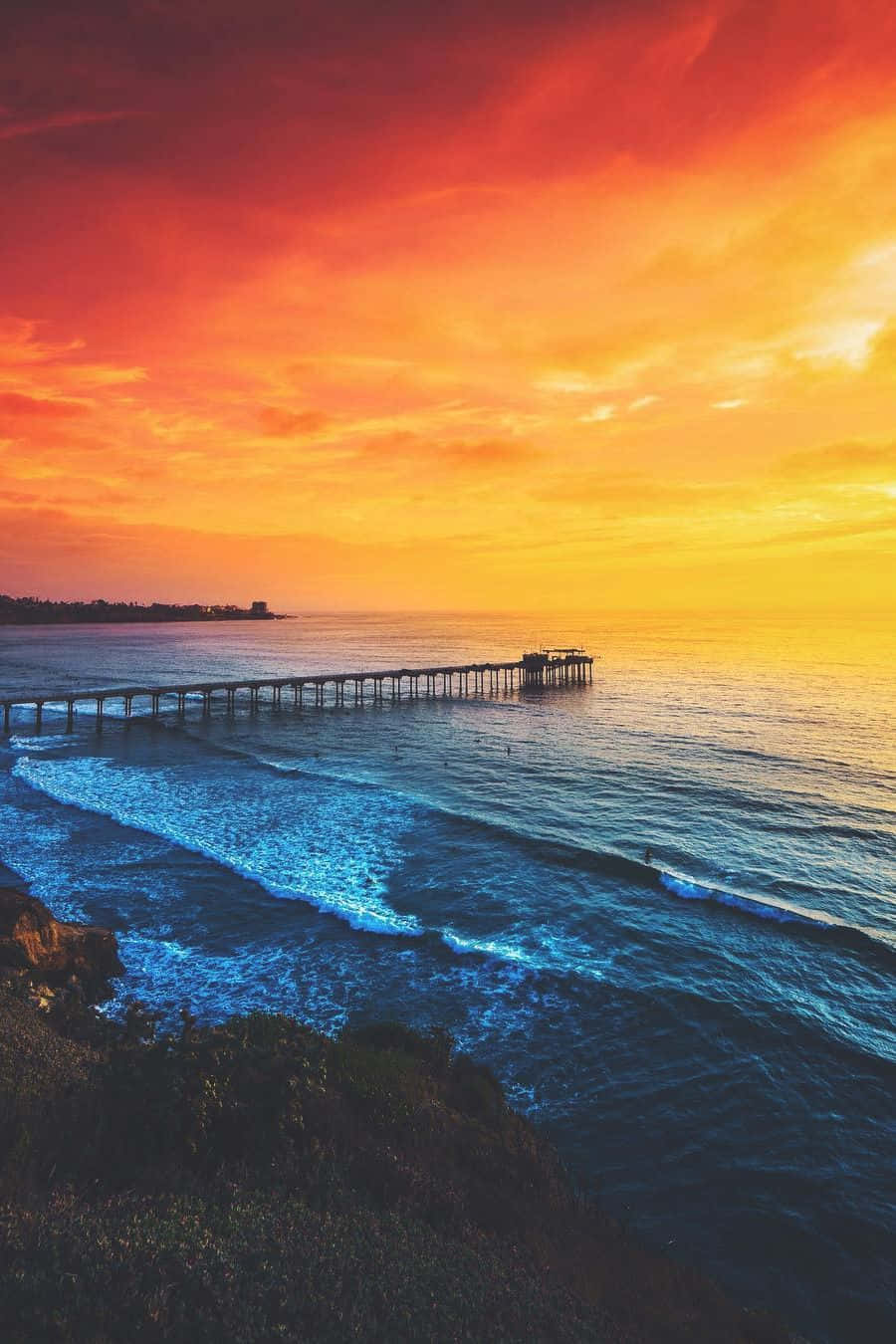 Watch The Sunsets In San Diego With Your Iphone Background