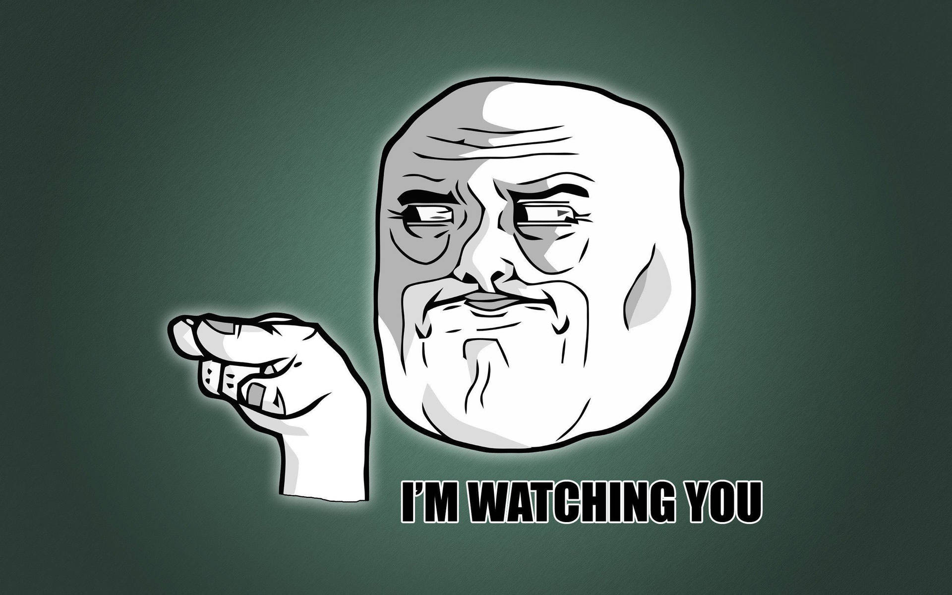 Watching You Funny Meme Background