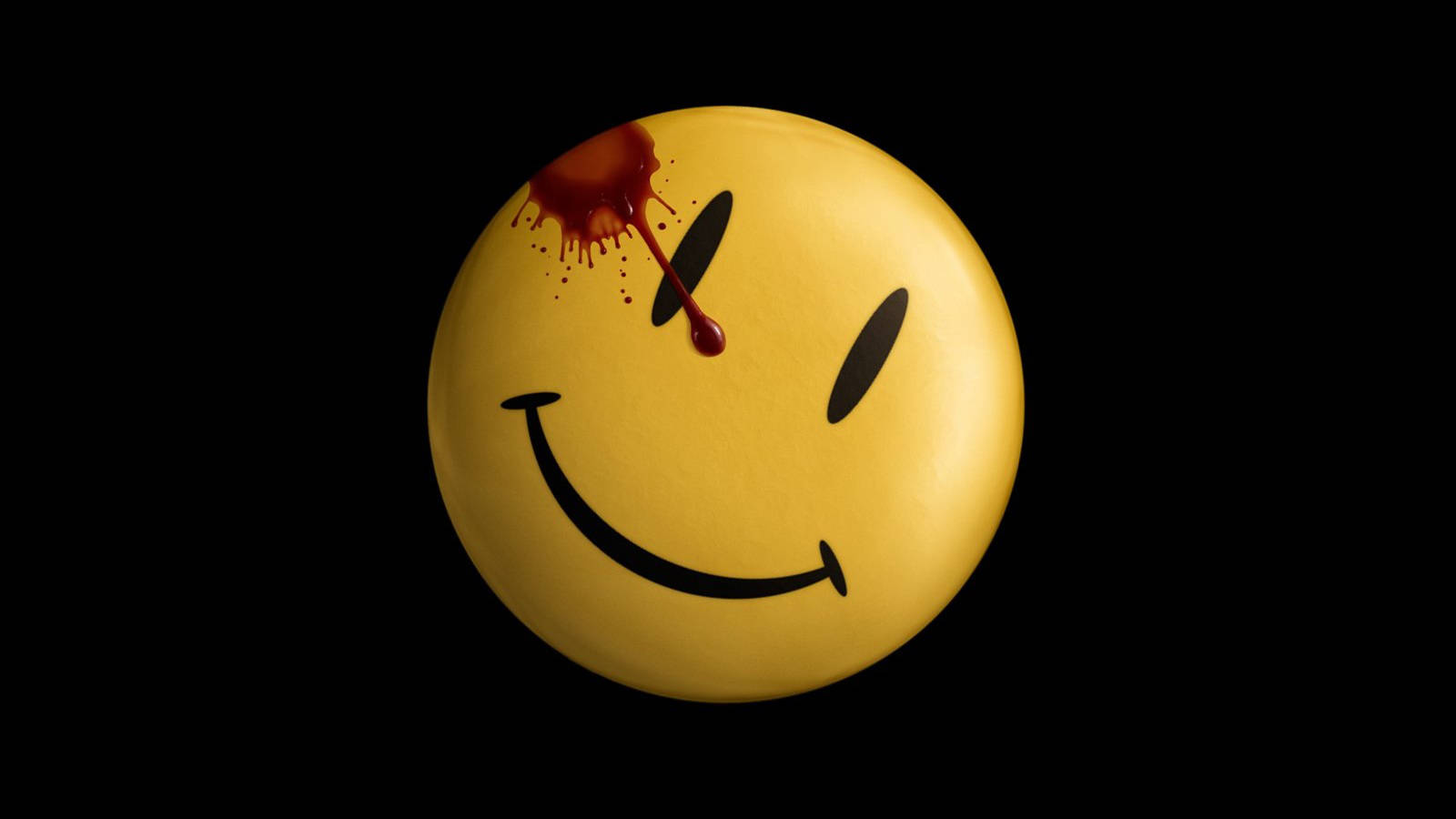 Watchmen 3d Bloody Smiley Background
