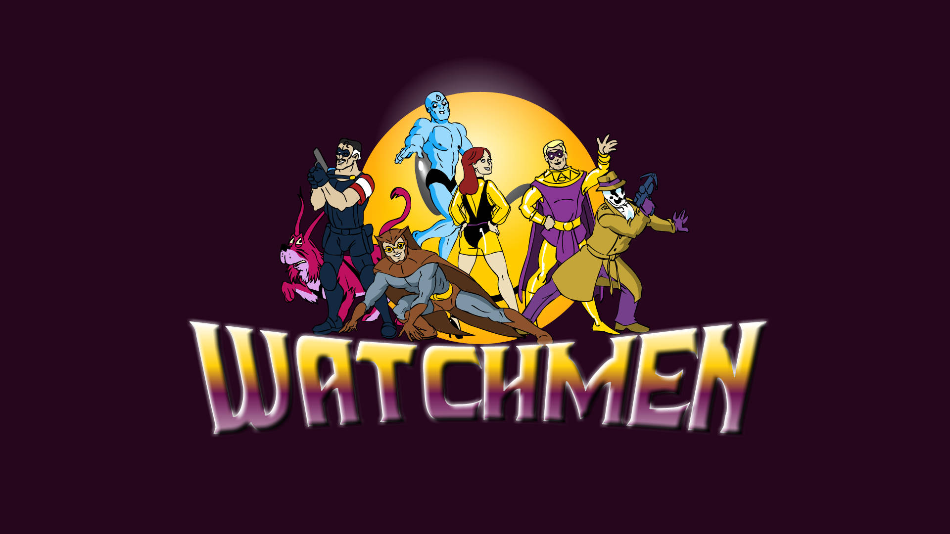 Watchmen Cartoon Series Background