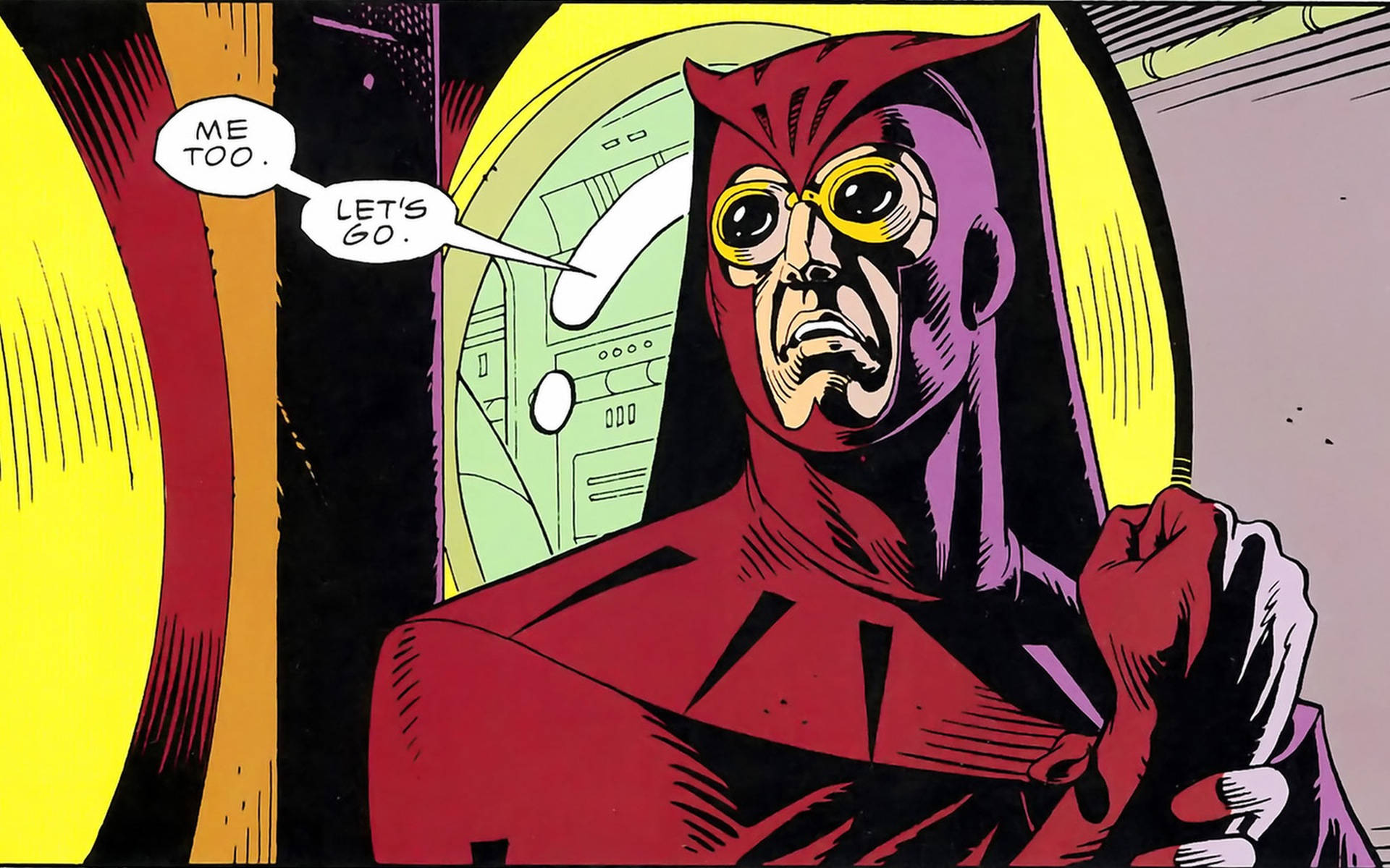 Watchmen Nite Owl Background