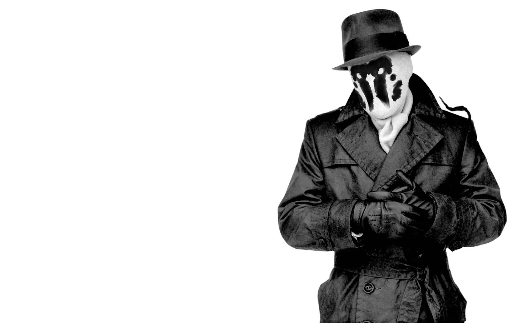 Watchmen Rorschach White Background