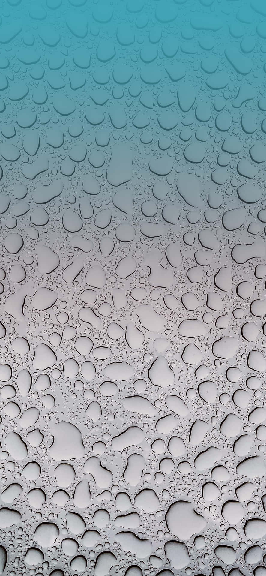 Water Droplets On A Glass Surface Background