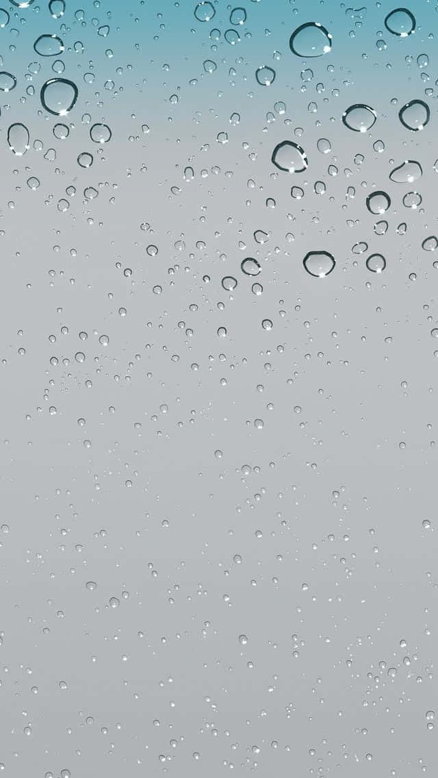 Water Dropletson Glass Texture Background