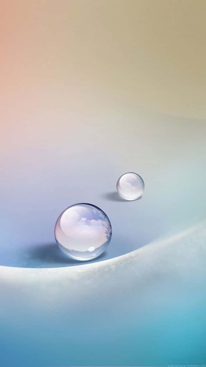 Water Drops Galaxy Note 4 Background