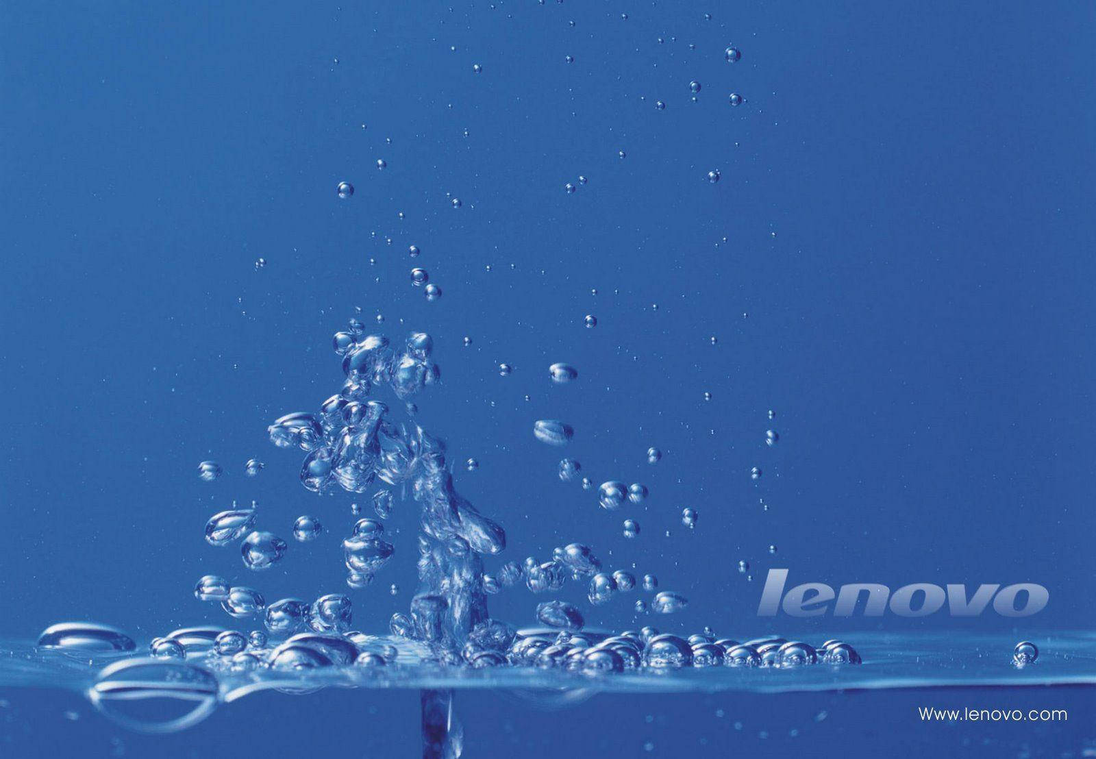 Water Drops Lenovo Hd Background