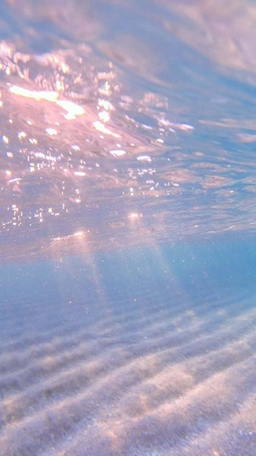 Water Pink And Blue Aesthetic Background