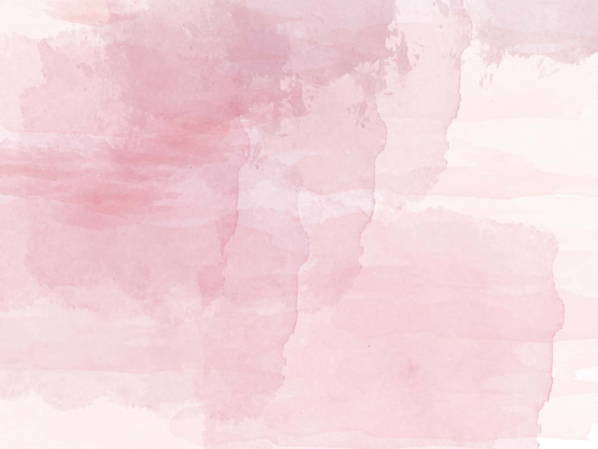 Watercolor Background With Pink And White Paint Background