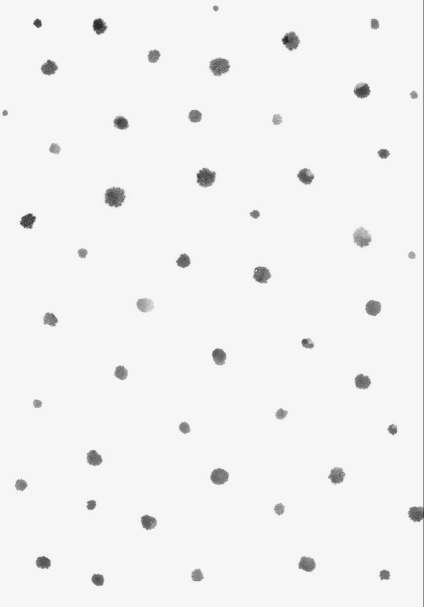 Watercolor Black Dot Iphone Background