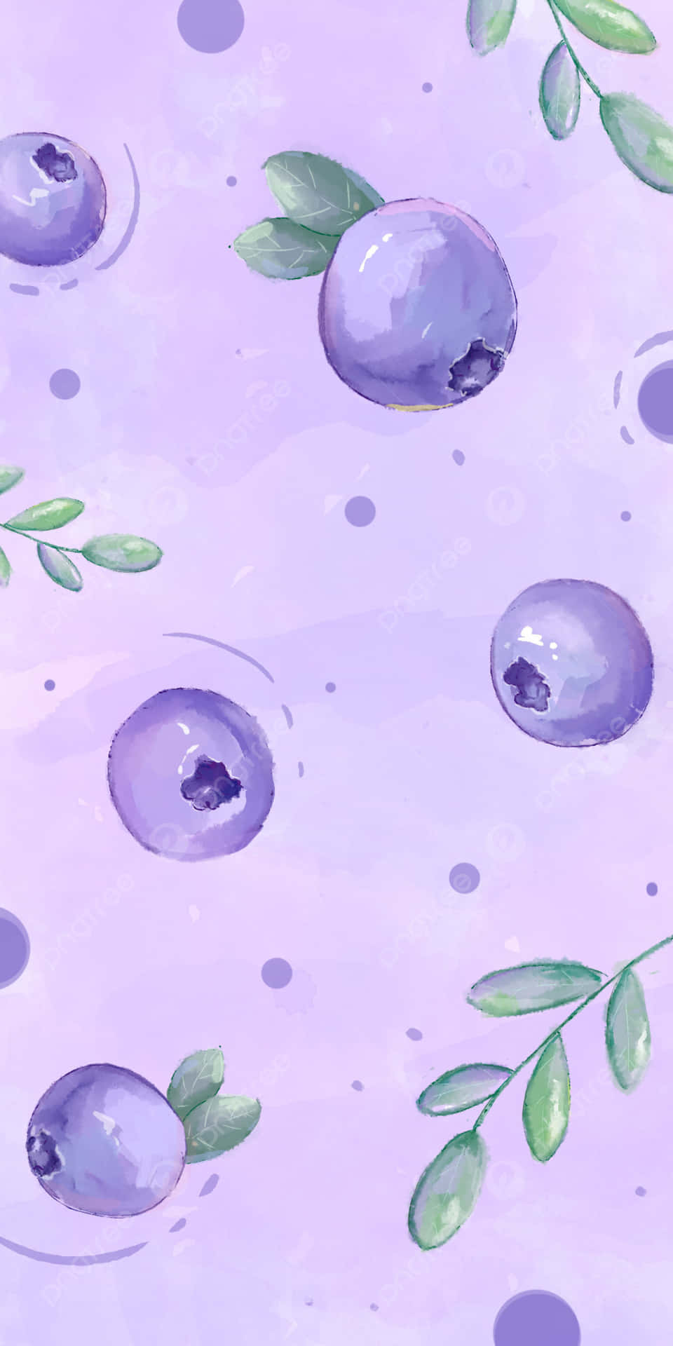 Watercolor_ Blueberries_ Pattern.jpg Background