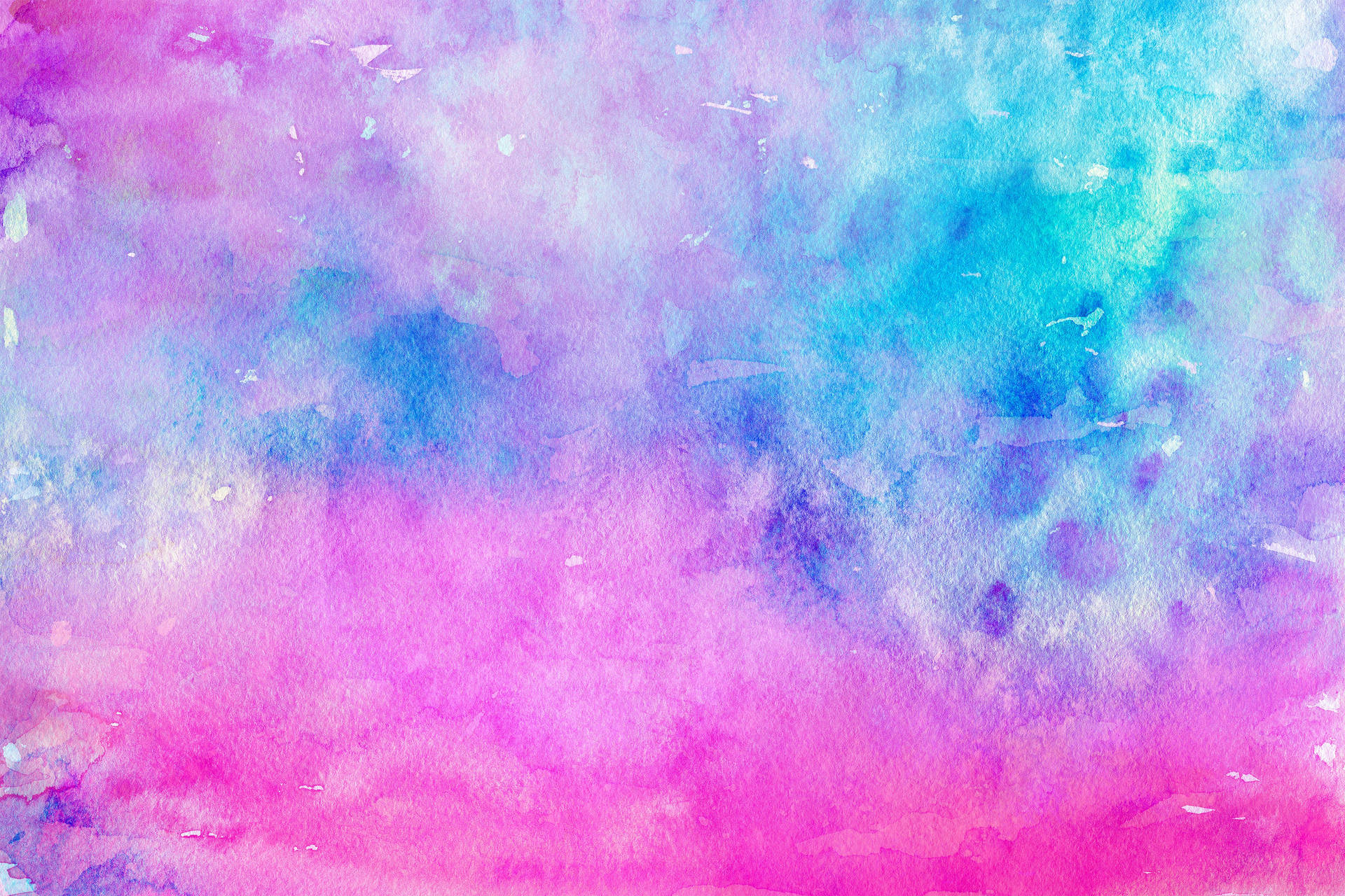 Watercolor Cotton Candy Colors Background