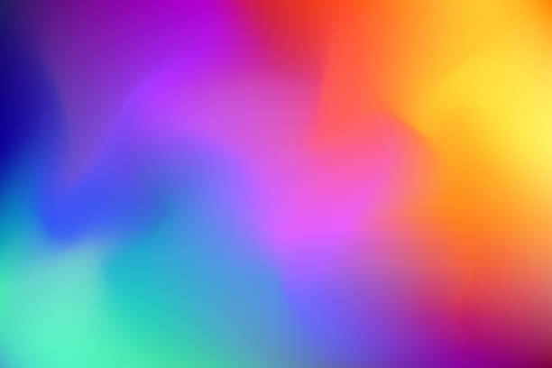 Watercolour Rainbow Background Background