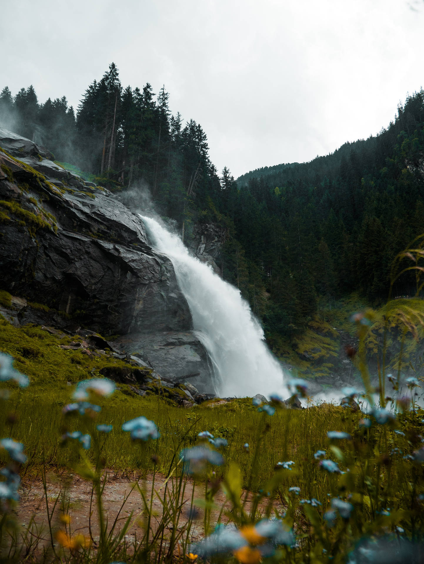 Waterfall Landscape Background