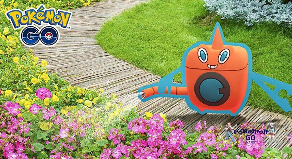 Watering Rotom
