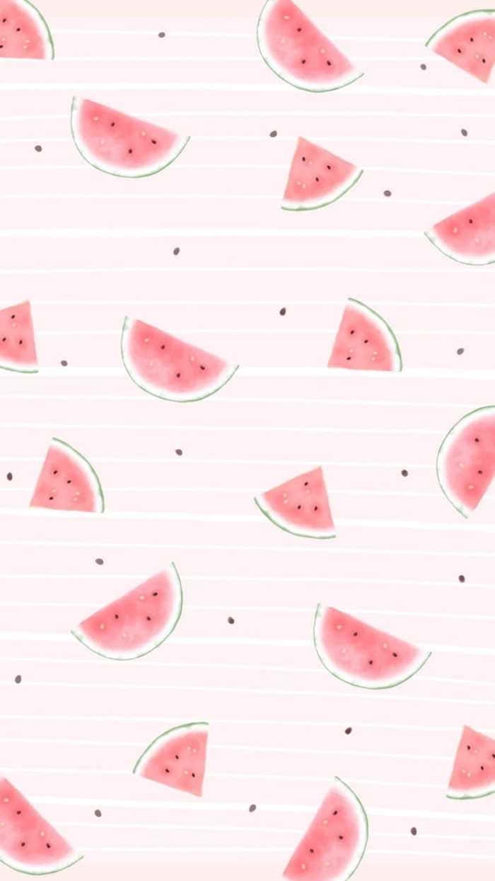 Watermelon Pattern Wallpaper For Iphone Background