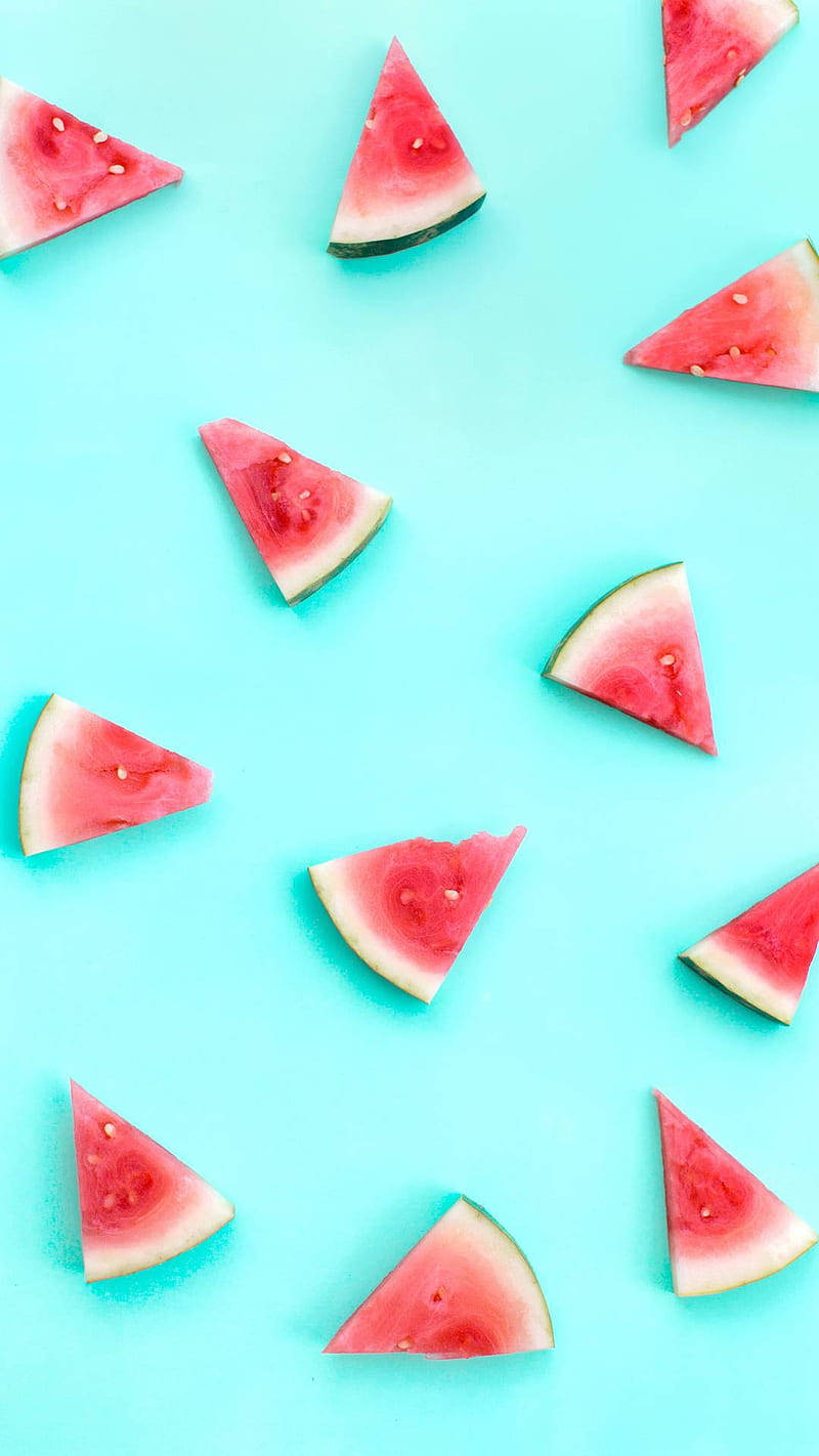 Watermelon Slices Cool Android Background