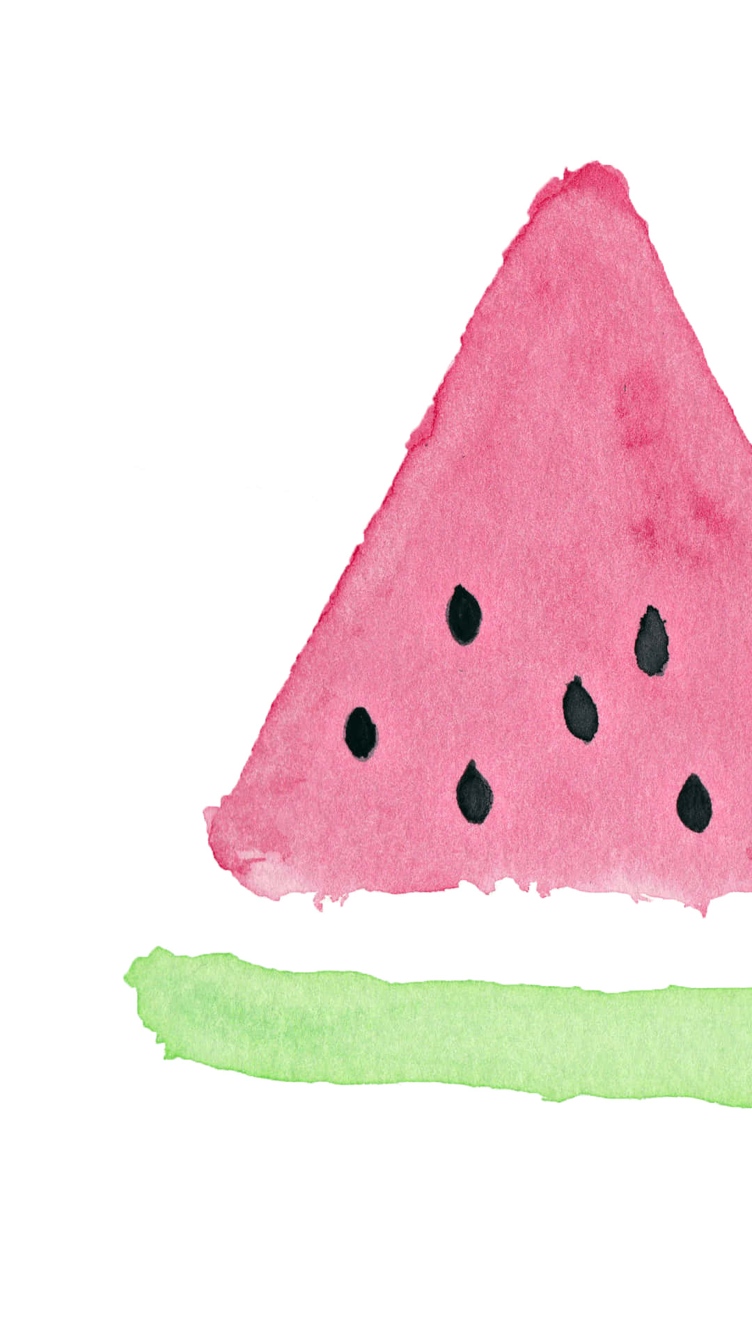 Watermelon Watercolor Clipart Background