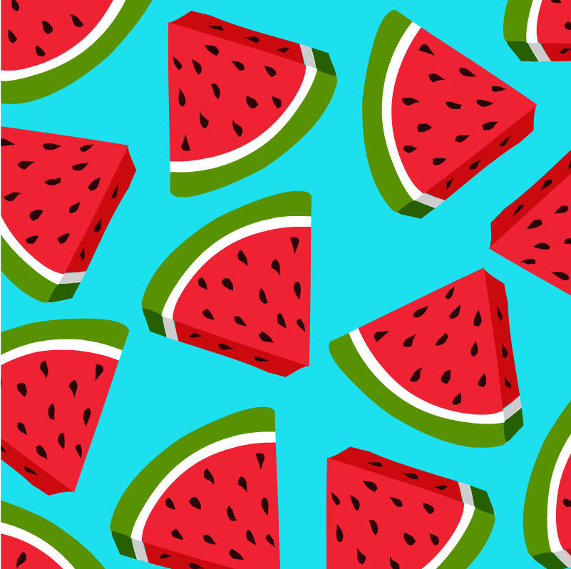 Watermelons Clipart Background