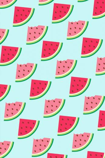 Watermelons Pattern Clipart Background