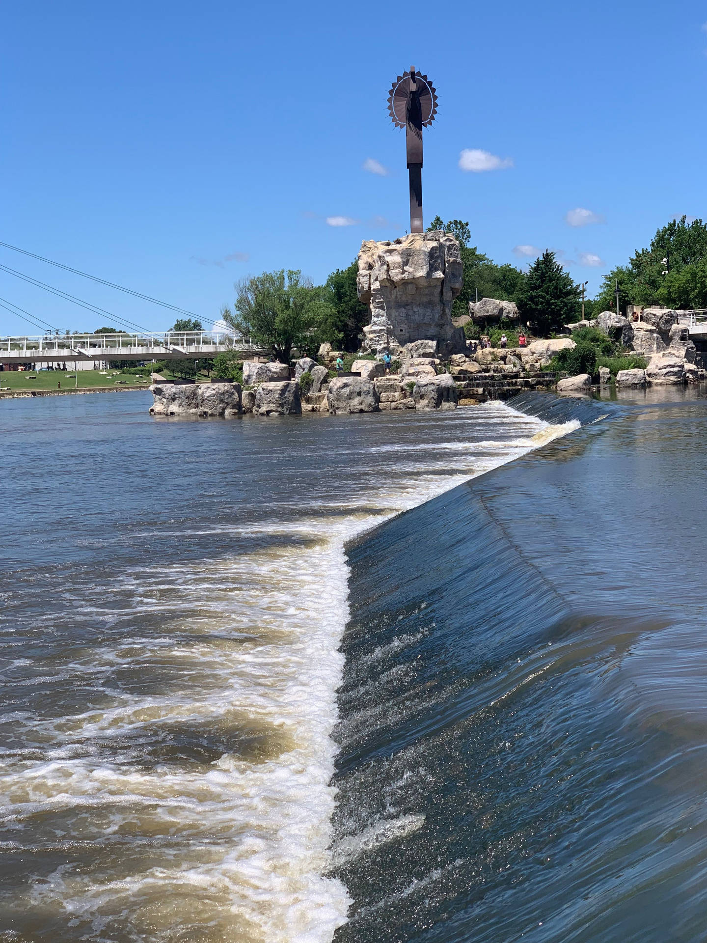 Waves Of The Water In Wichita