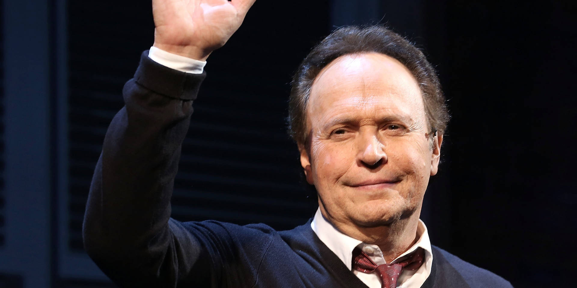 Waving American Actor Billy Crystal Background