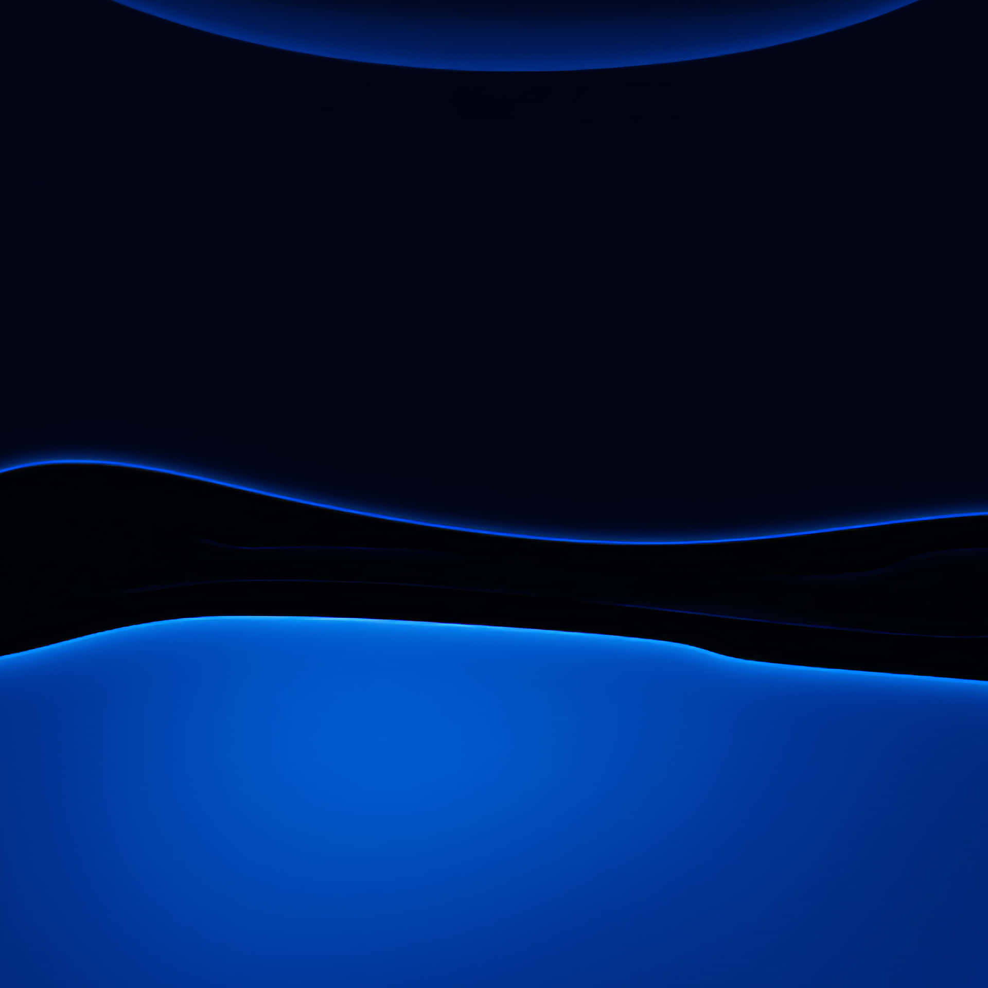 Wavy Dark Solid Blue Iphone Background