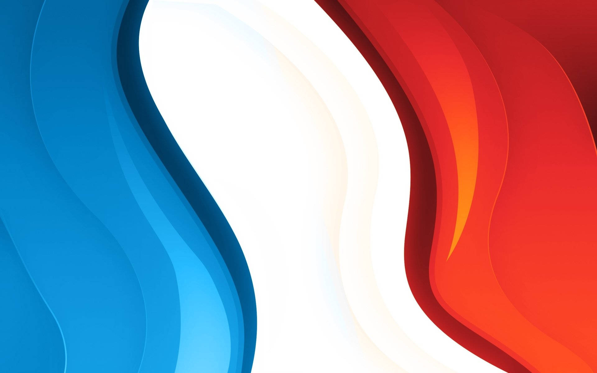 Wavy France Flag Background