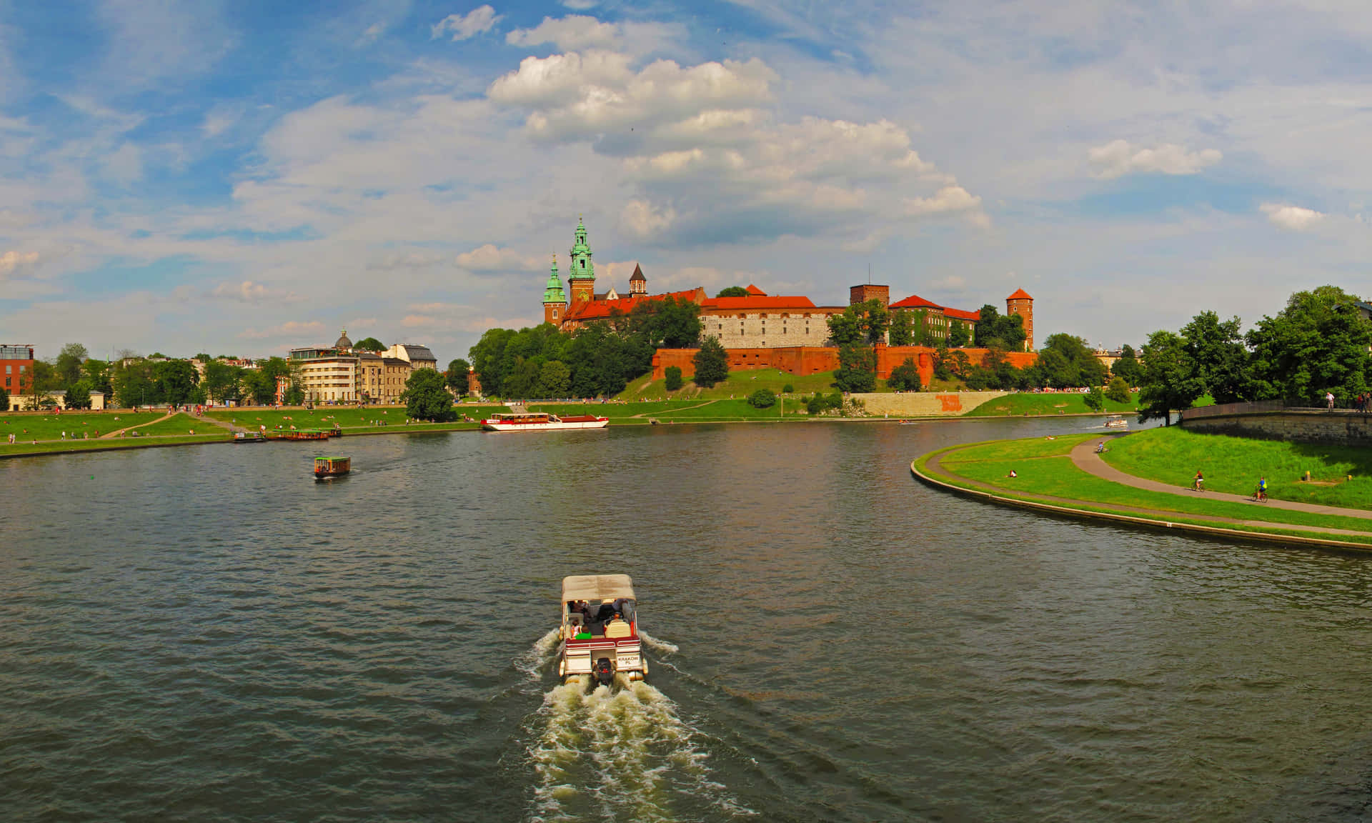 Wawel Castle Boat River
