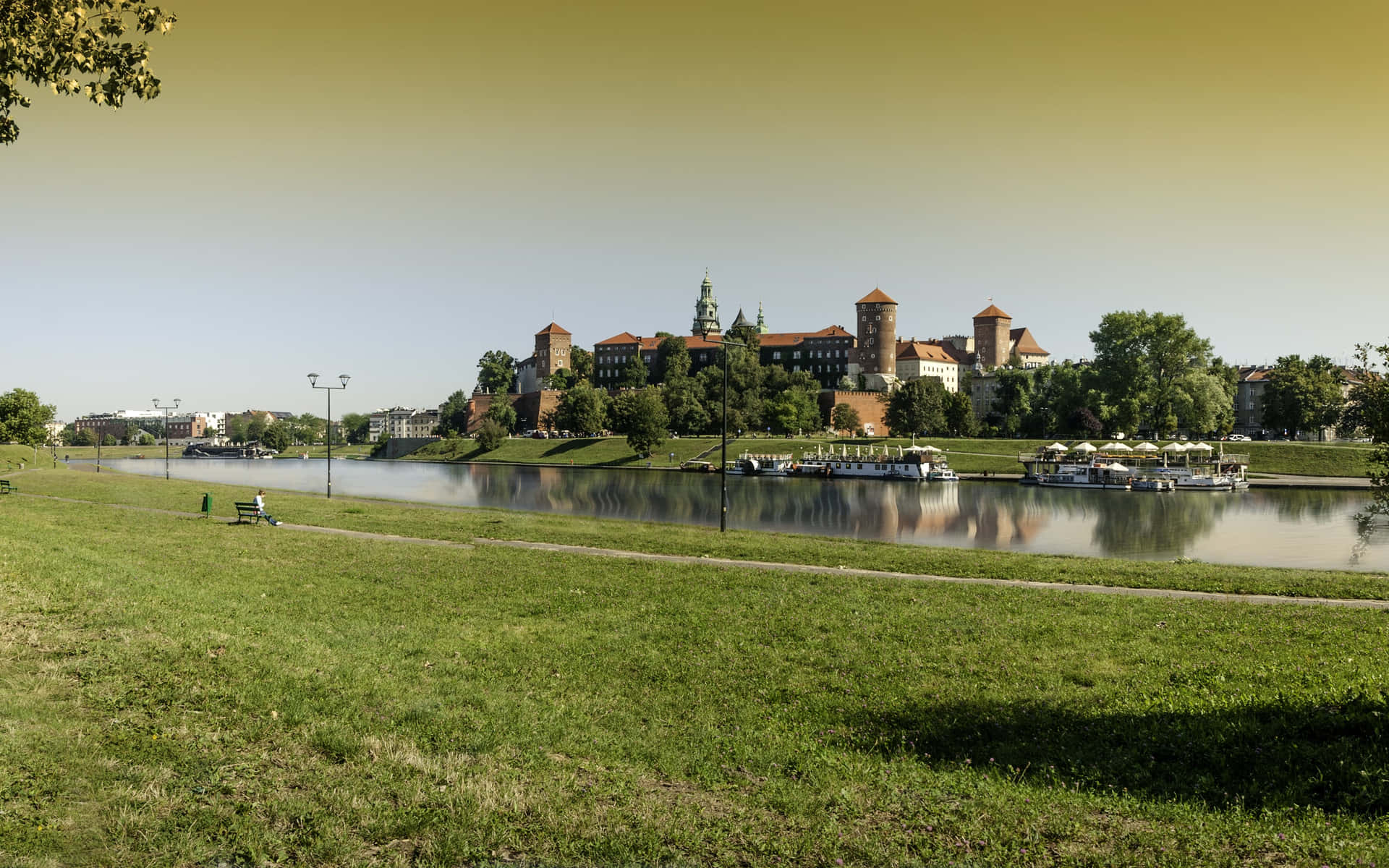 Wawel Castle Next To River