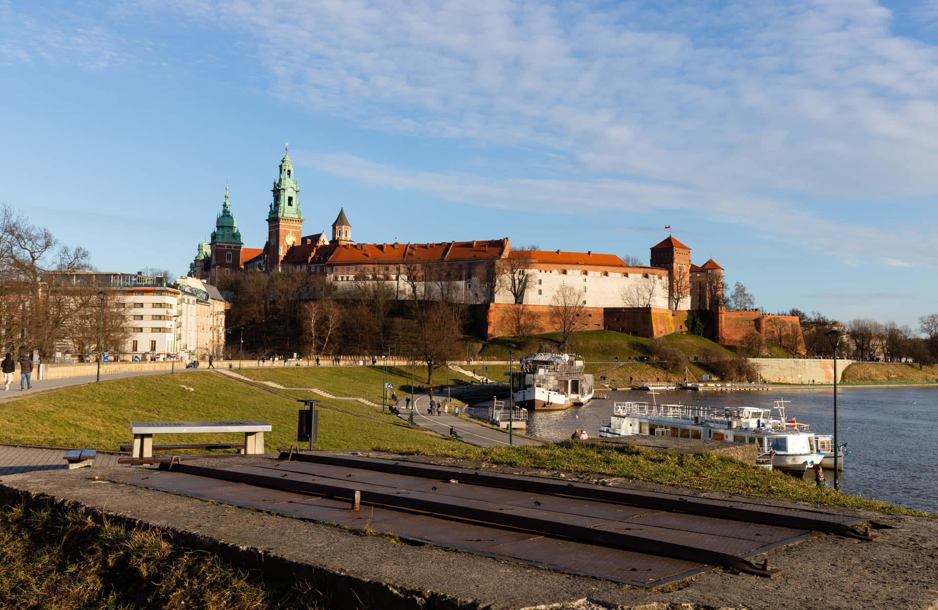 Wawel Castle Riverbank