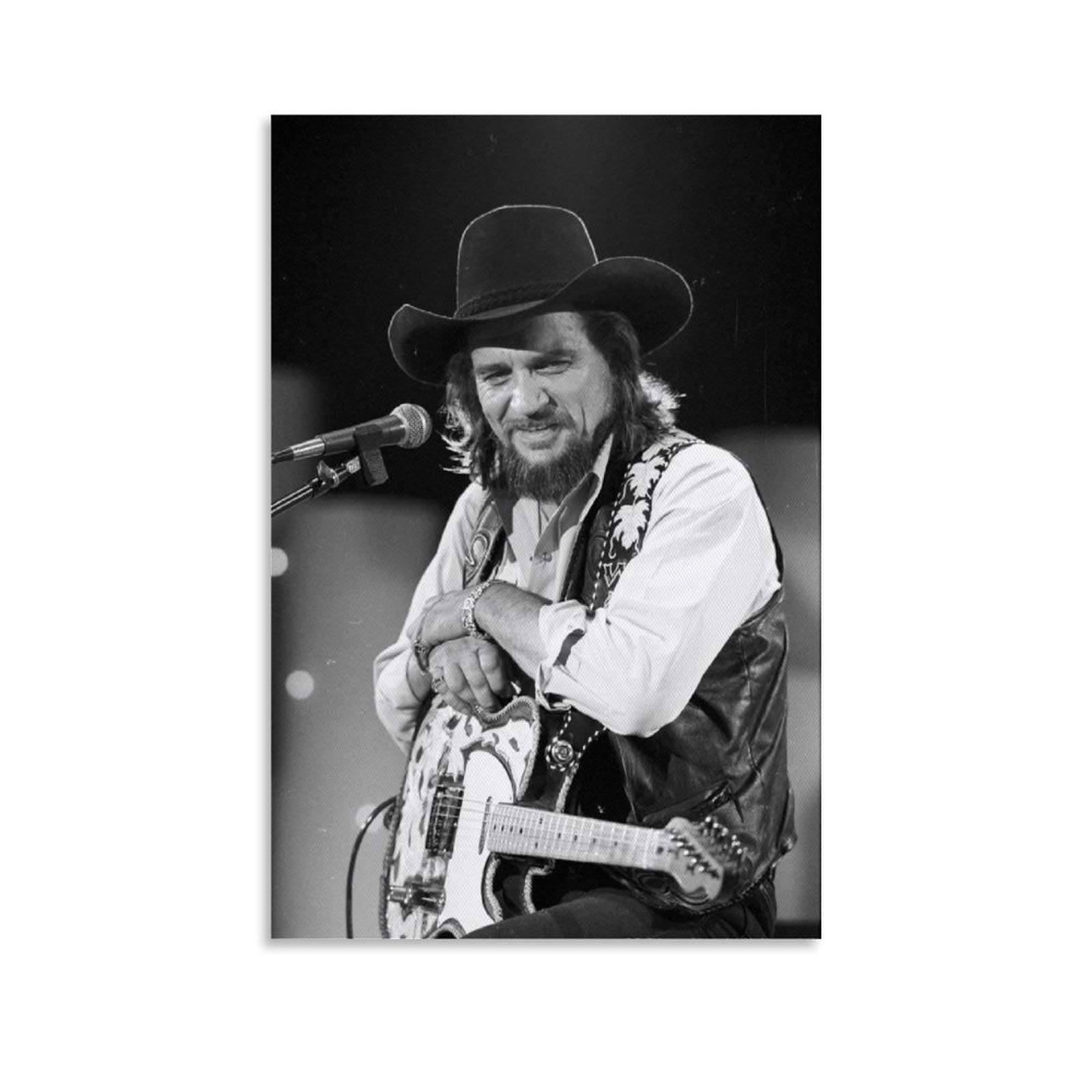 Waylon Jennings Cowboy Hat Background