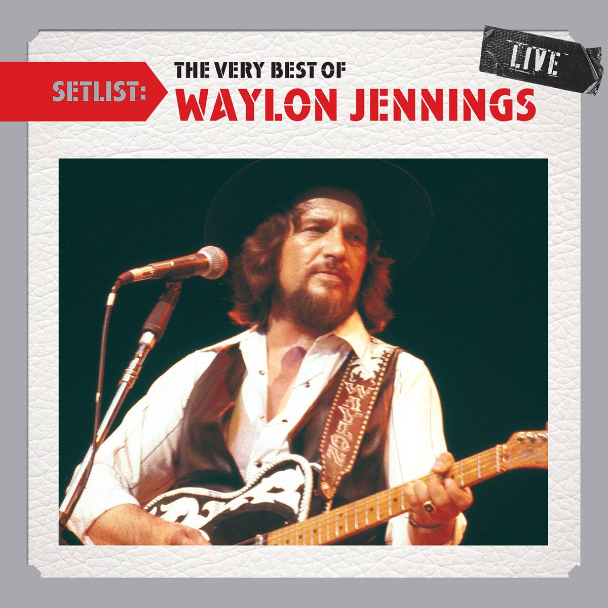 Waylon Jennings Live Album Background