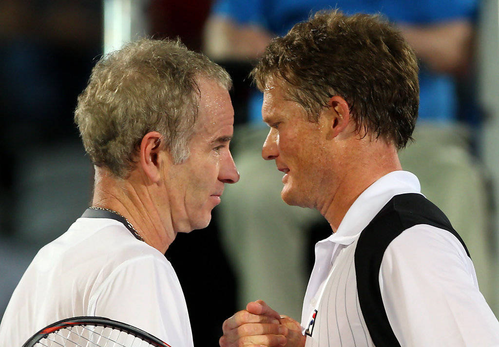 Wayne Ferreira And John Mcenroe