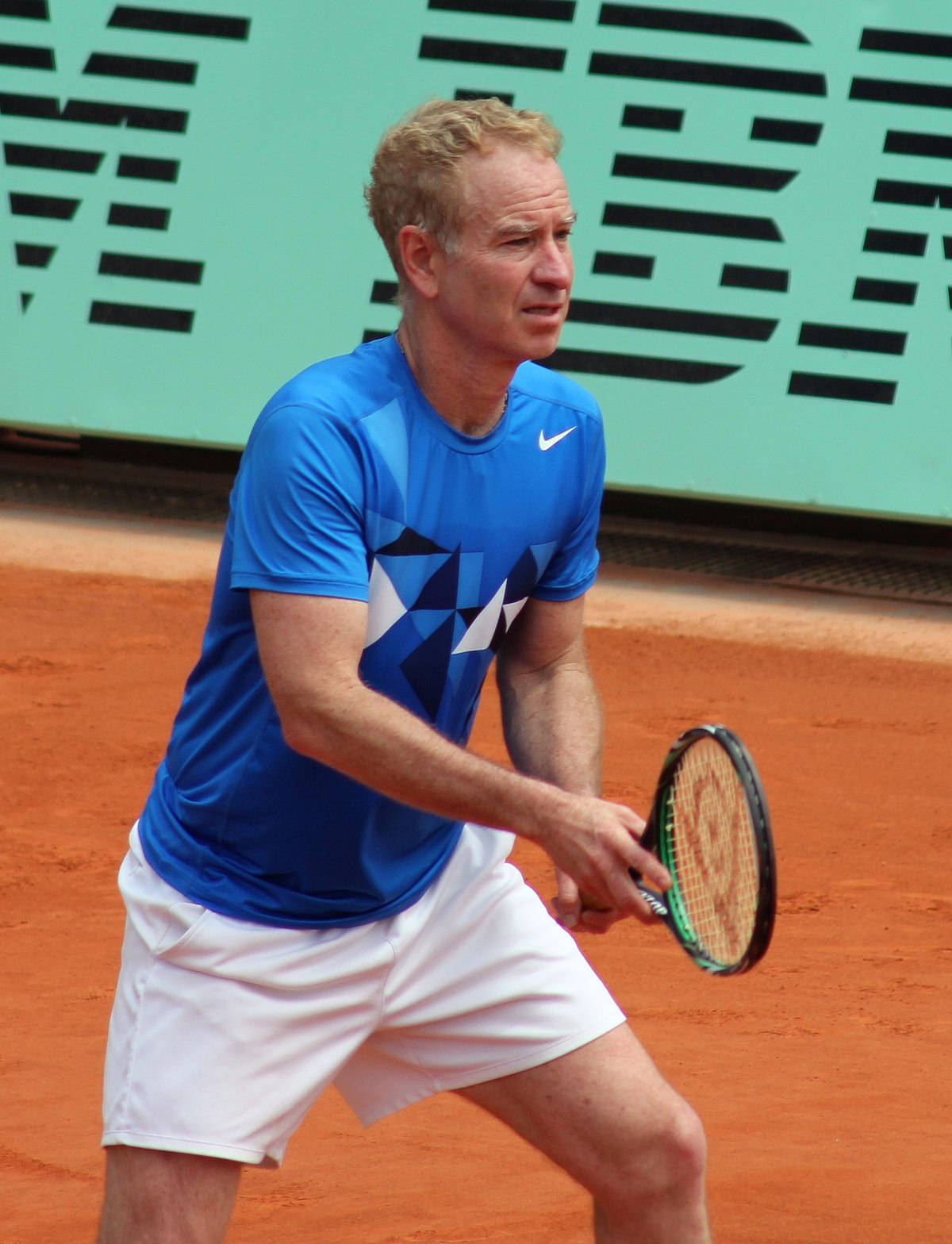 Wayne Ferreira Blue Nike Shirt