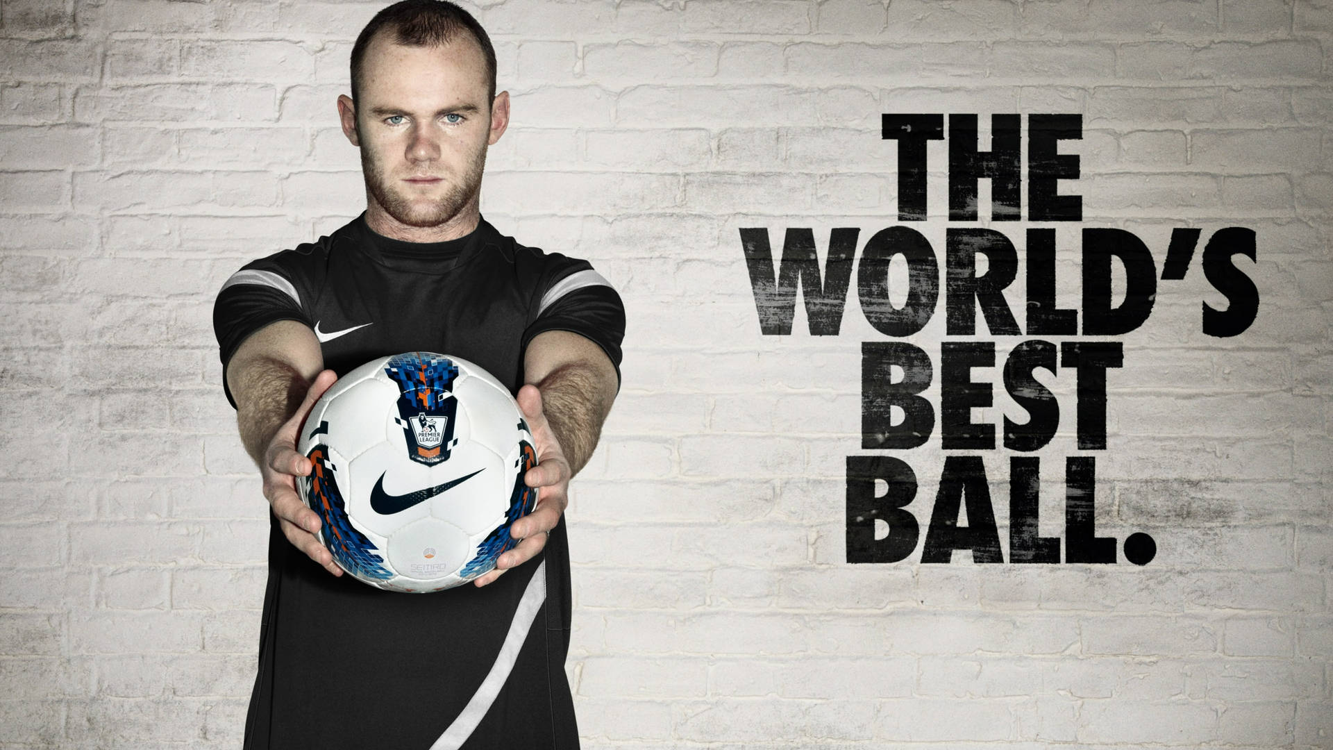 Wayne Rooney Nike Football Background