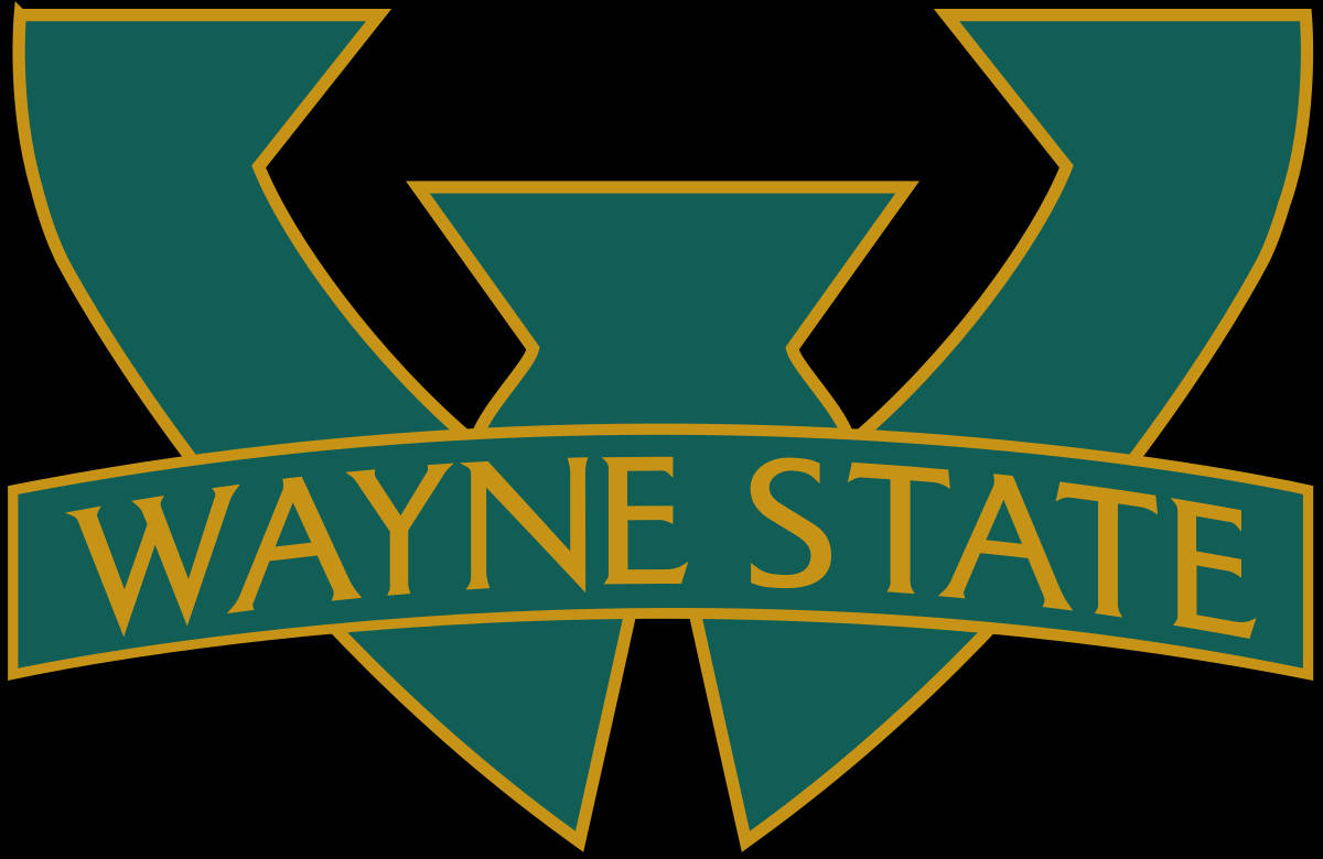 Wayne State University Green Logo Background